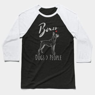 Boxer - Dogs > People Baseball T-Shirt